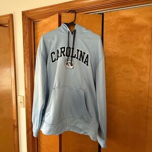 Majestic Light Blue Carolina Men's Hoodie
